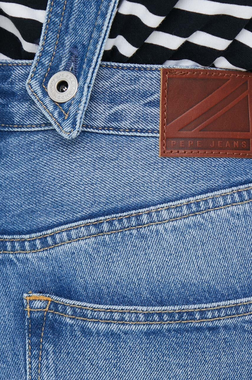 Pepe Jeans Дънков гащеризон Shay Weave - Pepit.bg