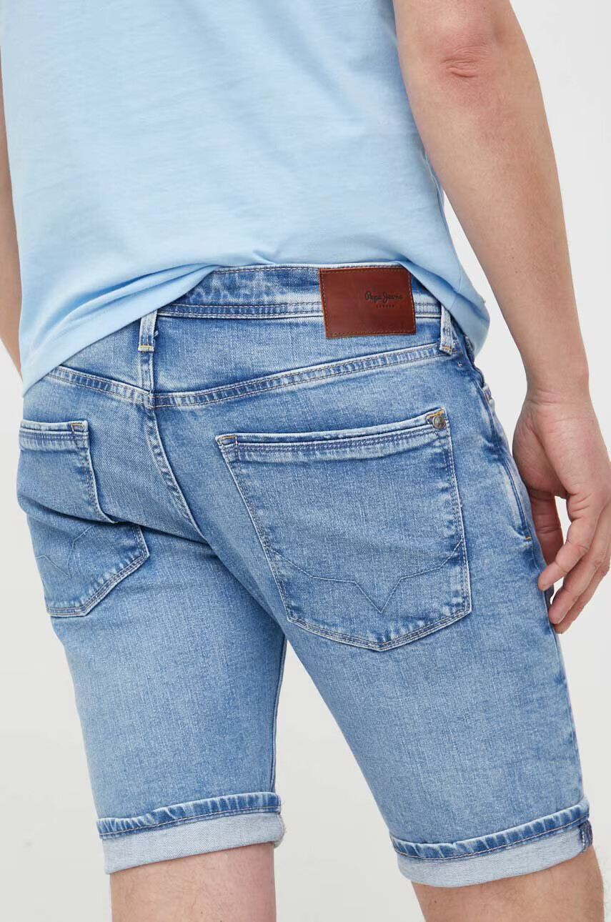 Pepe Jeans Дънкови къси панталони в синьо - Pepit.bg