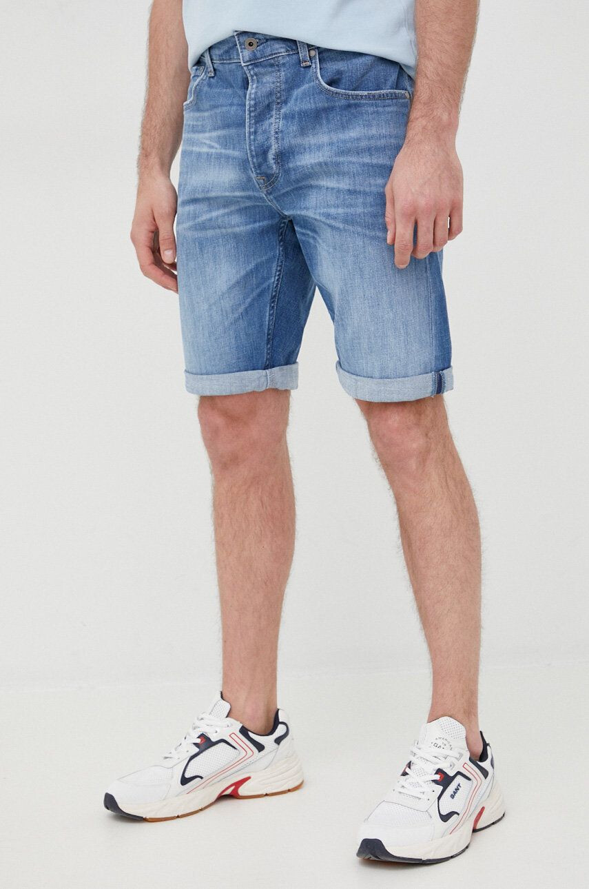 Pepe Jeans Дънкови къси панталони Callen Short - Pepit.bg