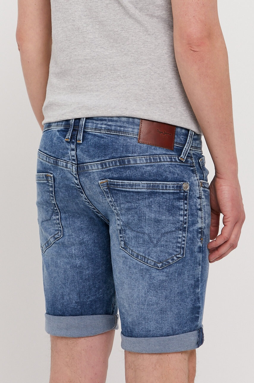 Pepe Jeans Дънкови Къс панталон - Pepit.bg