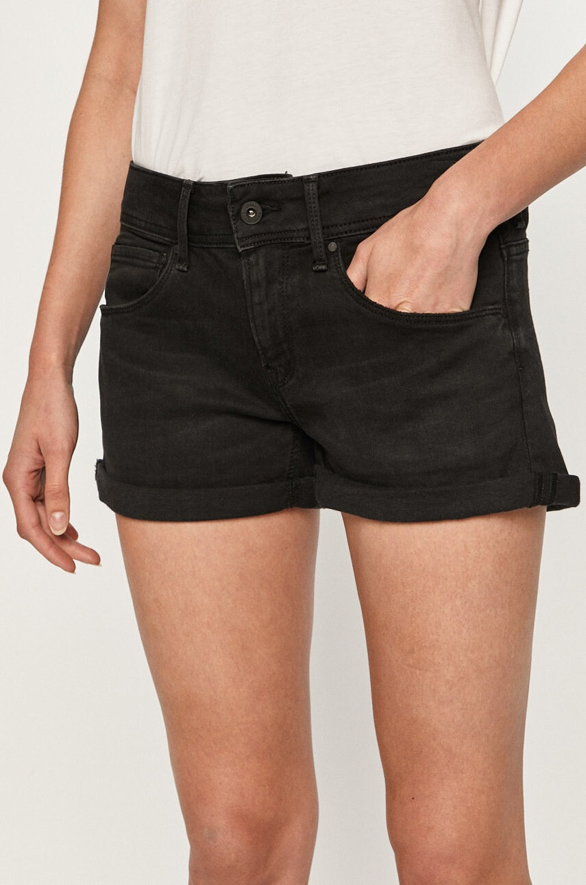 Pepe Jeans Дънкови къси панталони Siouxie - Pepit.bg