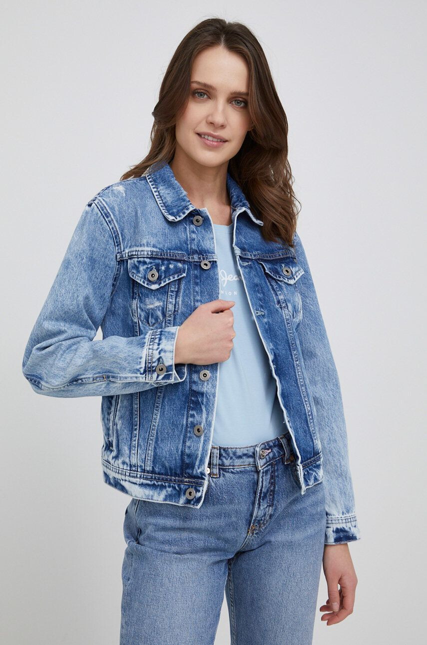 Pepe Jeans Дънково яке Rose Jacket - Pepit.bg