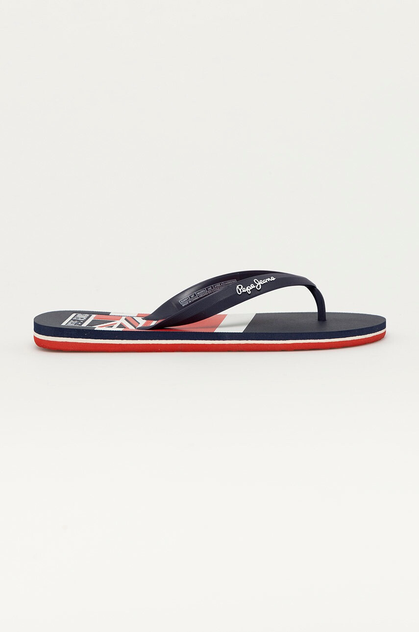 Pepe Jeans Джапанки мъжки в тъмносиньо - Pepit.bg