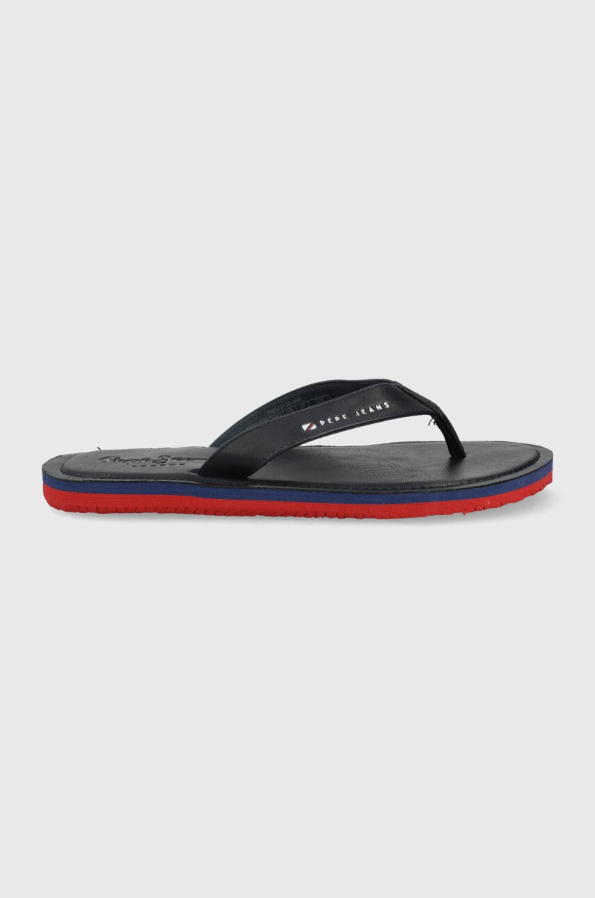 Pepe Jeans Джапанки Wind Surf мъжки в тъмносиньо - Pepit.bg