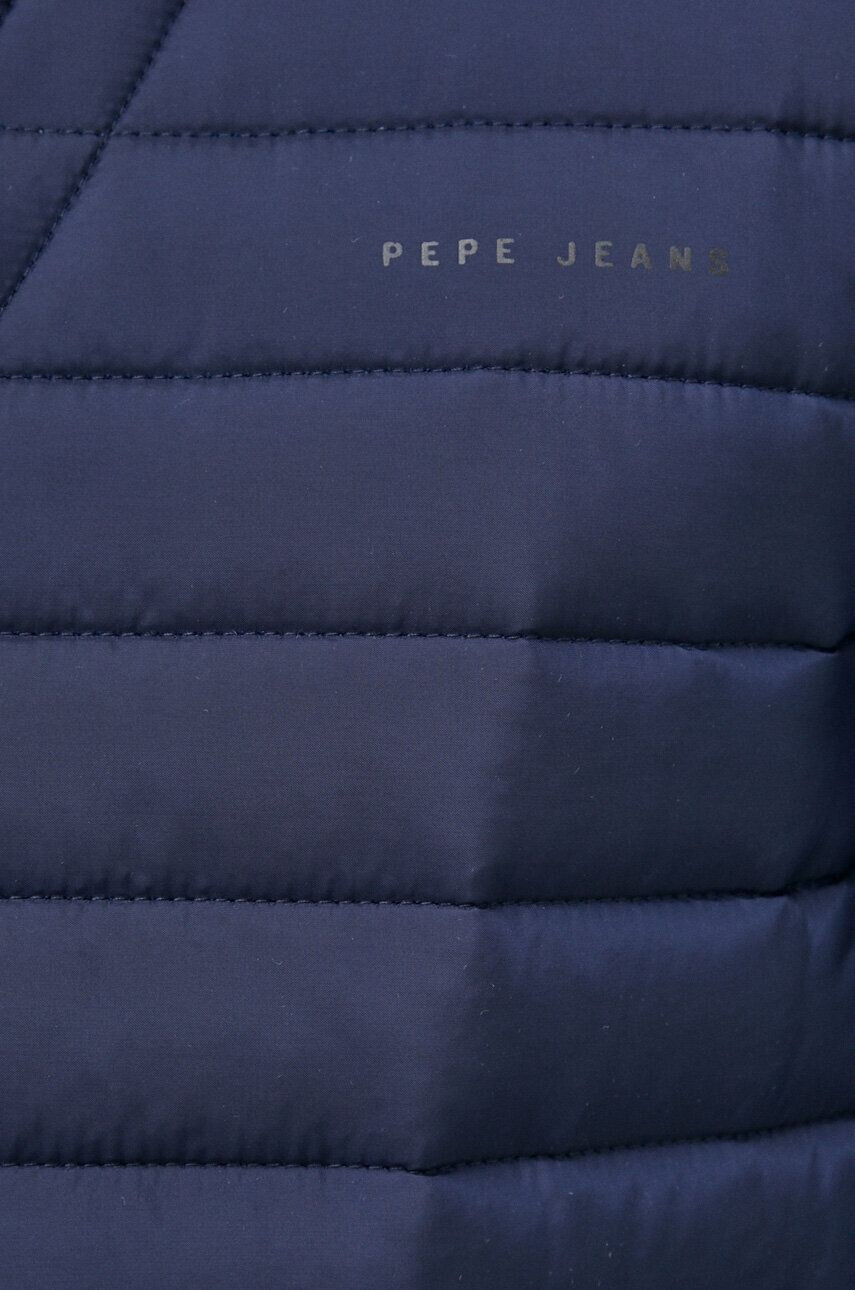 Pepe Jeans Елек Cyprus мъжки в тъмносиньо с преходна изолация - Pepit.bg