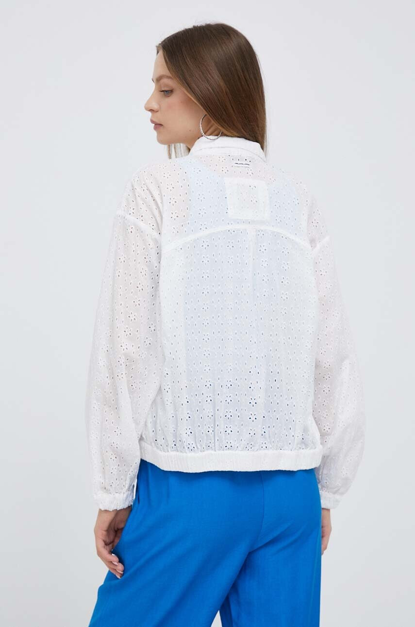 Pepe Jeans Яке в бяло с преходна изолация - Pepit.bg