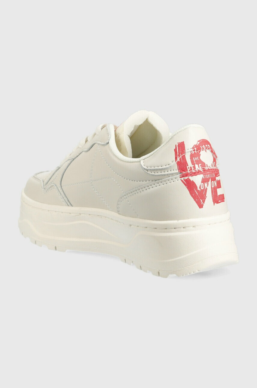 Pepe Jeans Кожени маратонки KORE в бяло PLS31473 - Pepit.bg