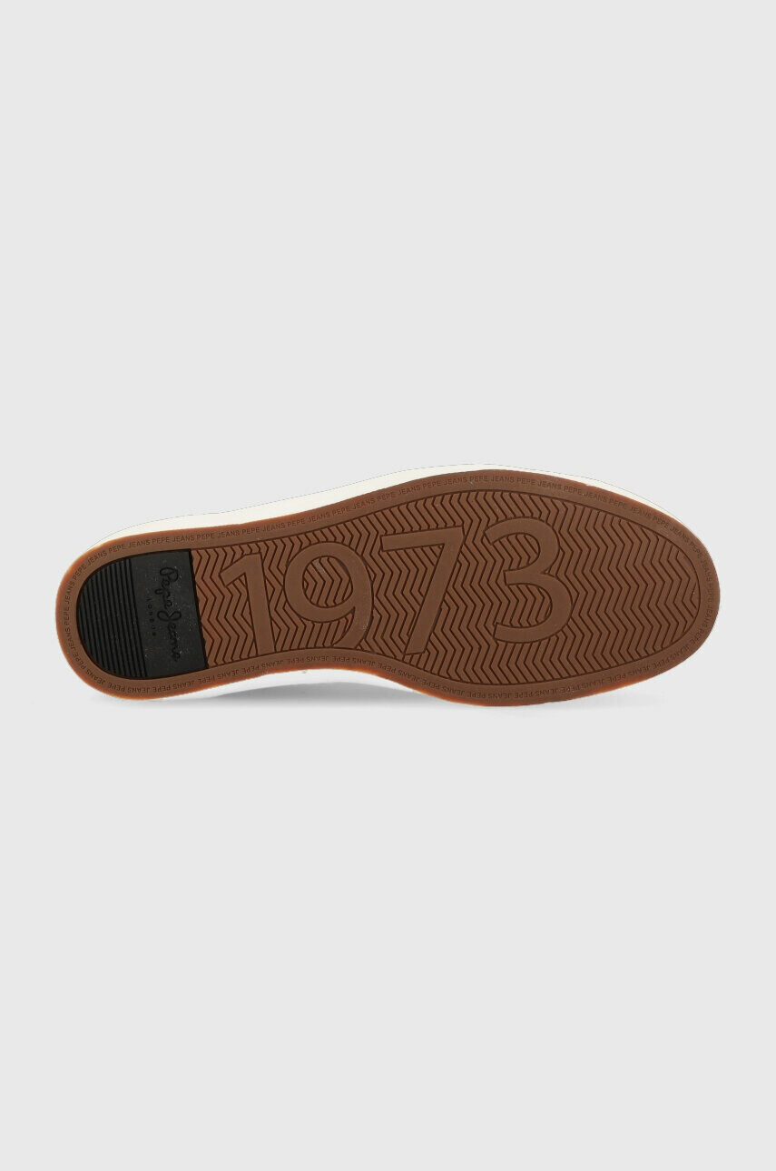Pepe Jeans Кожени маратонки YOGI в черно PMS30930 - Pepit.bg