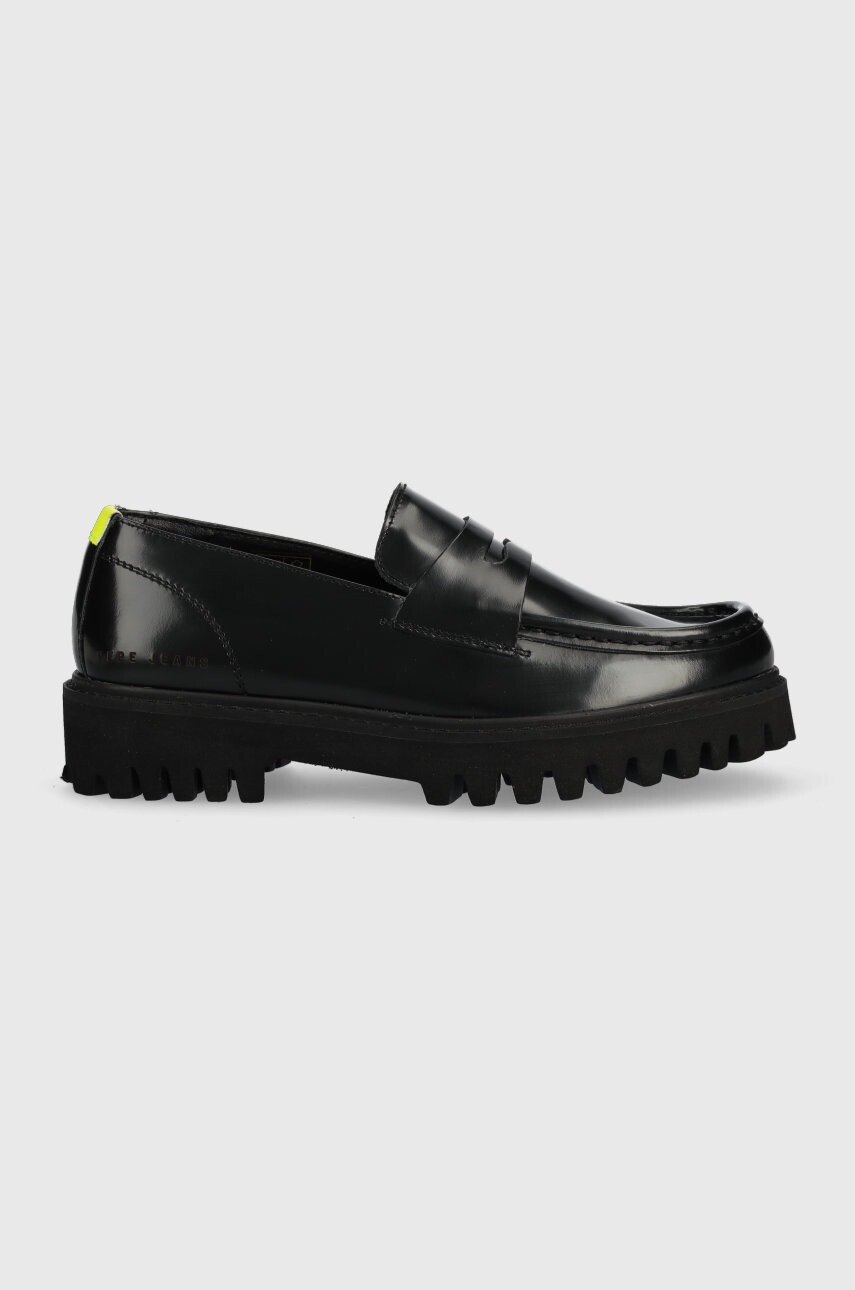 Pepe Jeans Кожени мокасини Trucker Loafer W - Pepit.bg