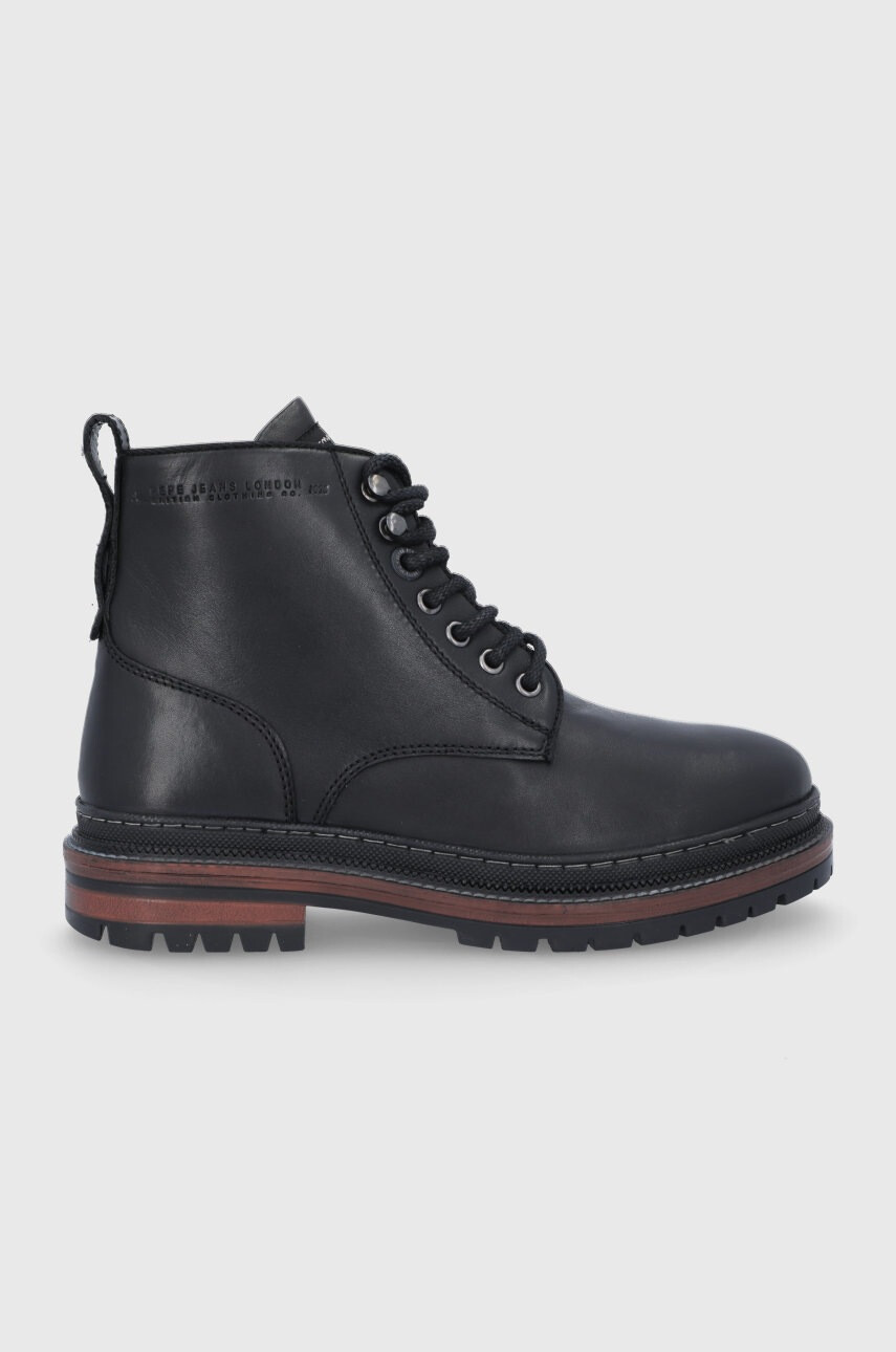 Pepe Jeans Кожени обувки Martin Boot - Pepit.bg
