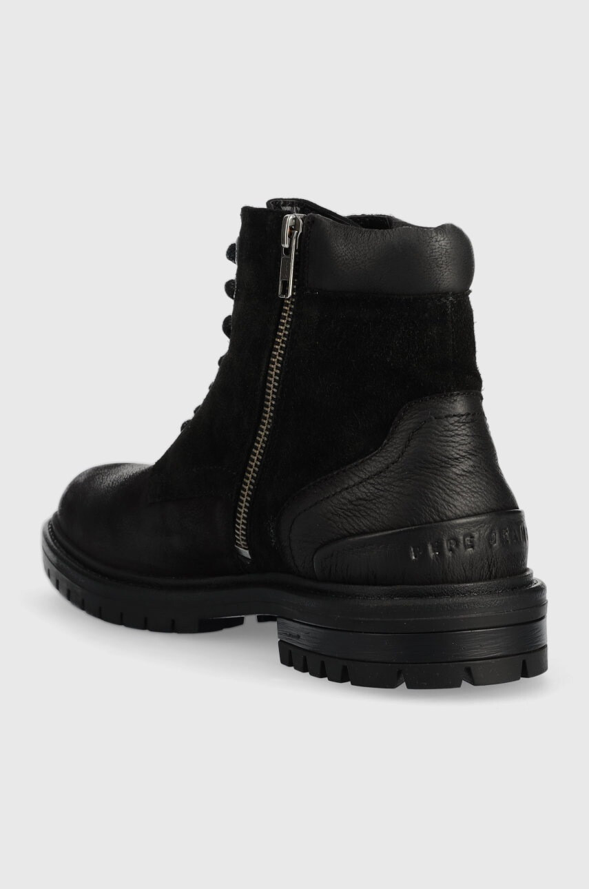 Pepe Jeans Кожени обувки Ned Boot Antic в черно - Pepit.bg