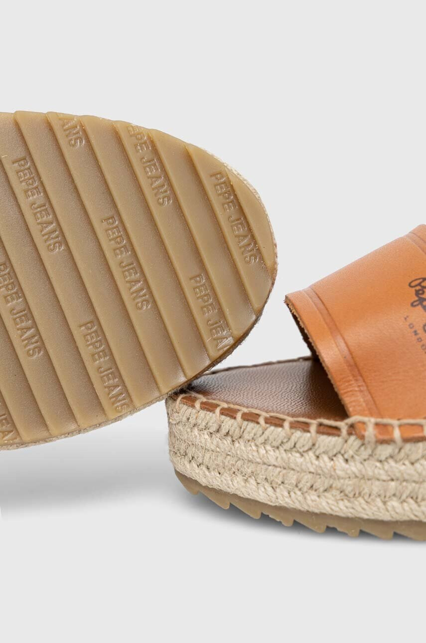Pepe Jeans Кожени сандали KATE - Pepit.bg