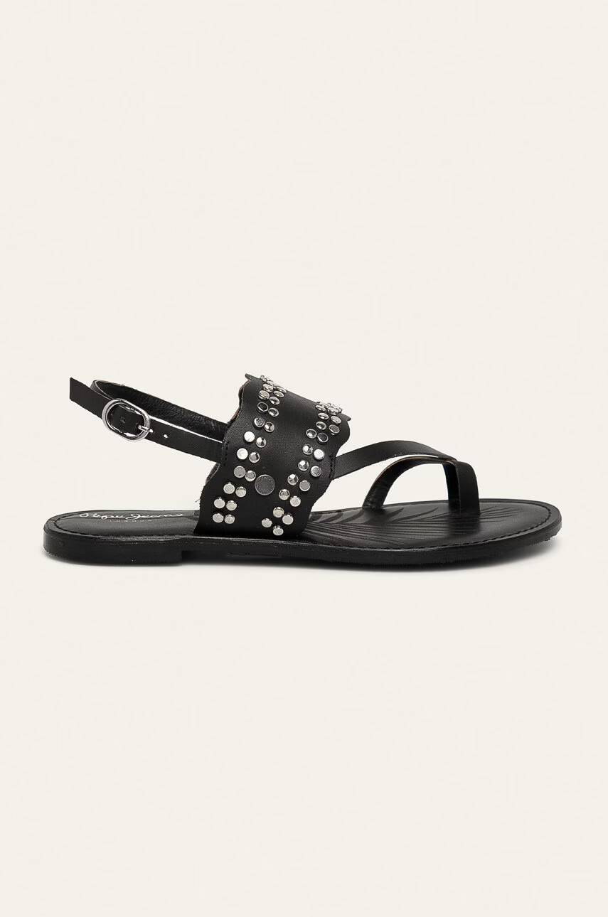 Pepe Jeans Кожени сандали March Studs - Pepit.bg