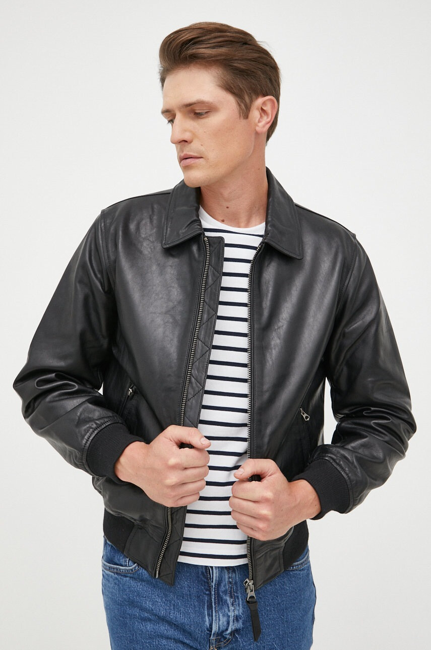 Pepe Jeans Koжено яке - Pepit.bg