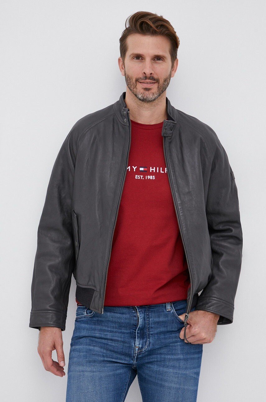 Pepe Jeans Koжено яке - Pepit.bg