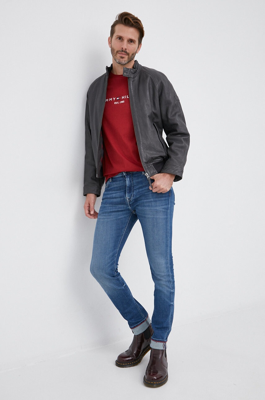 Pepe Jeans Koжено яке - Pepit.bg