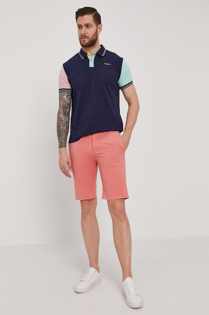 Pepe Jeans Къс панталон Blackburn - Pepit.bg