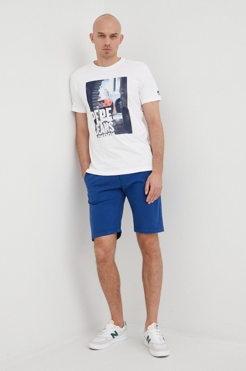 Pepe Jeans Къси панталони Blackburn Short в тъмносиньо - Pepit.bg