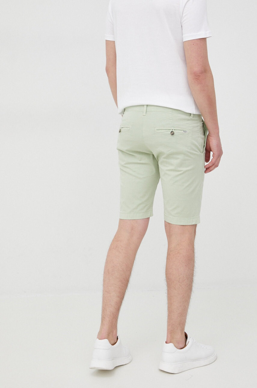 Pepe Jeans Къси панталони Mc Queen Short в зелено - Pepit.bg