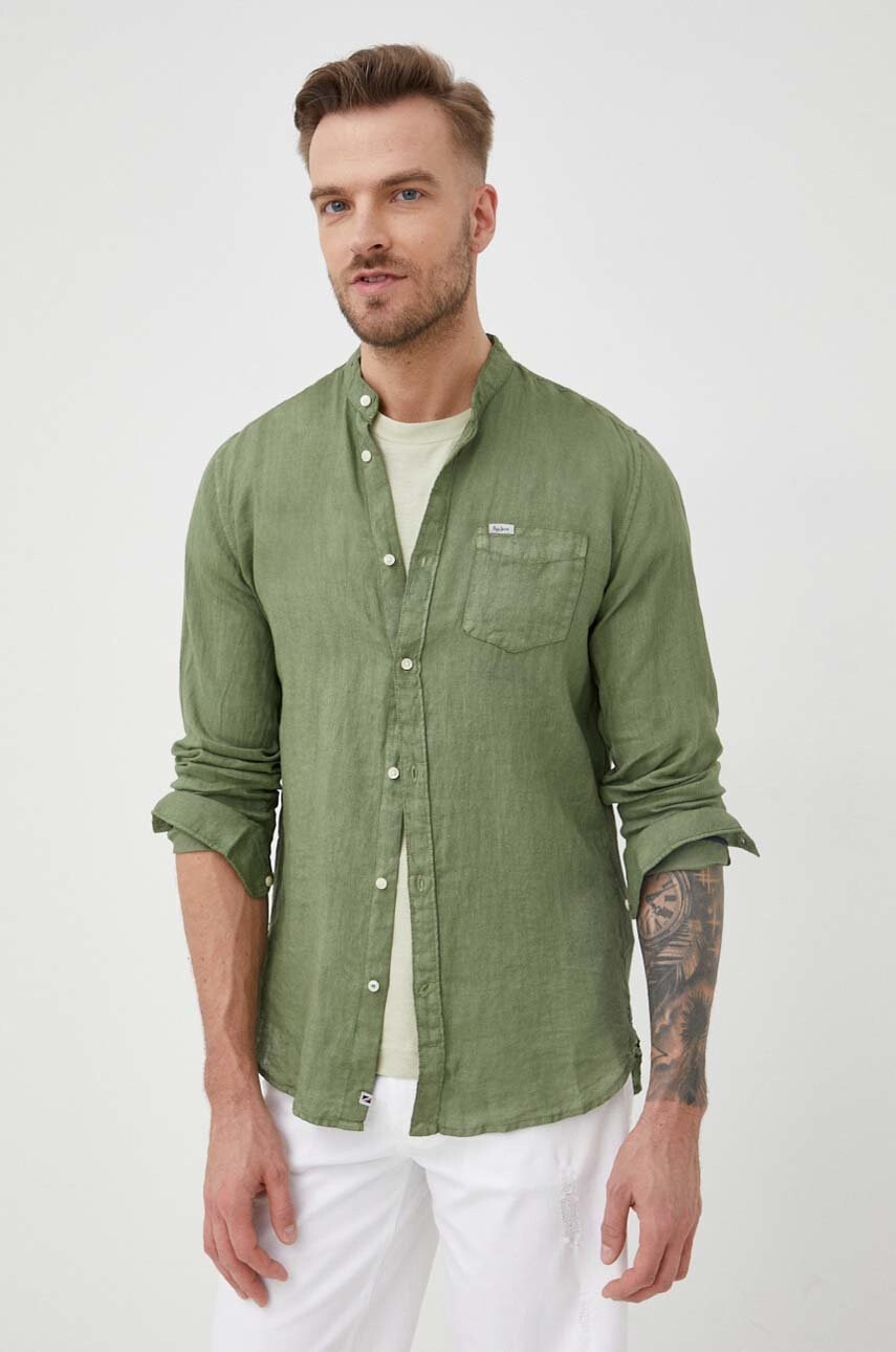 Pepe Jeans Ленена риза Patwin - Pepit.bg