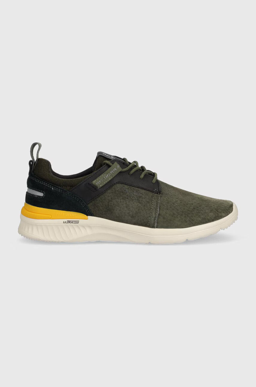 Pepe Jeans Маратонки Jay Pro Shoe Combi в зелено - Pepit.bg