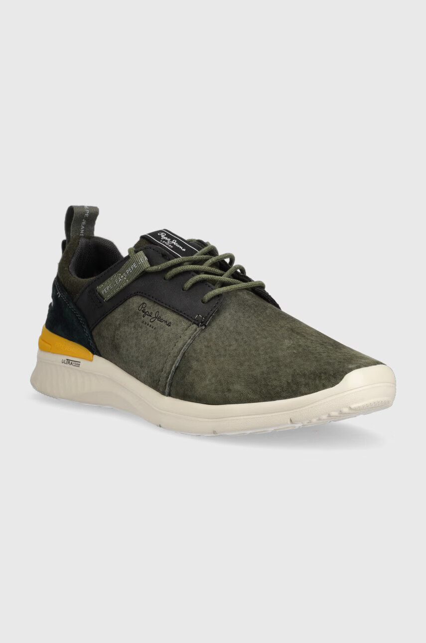 Pepe Jeans Маратонки Jay Pro Shoe Combi в зелено - Pepit.bg