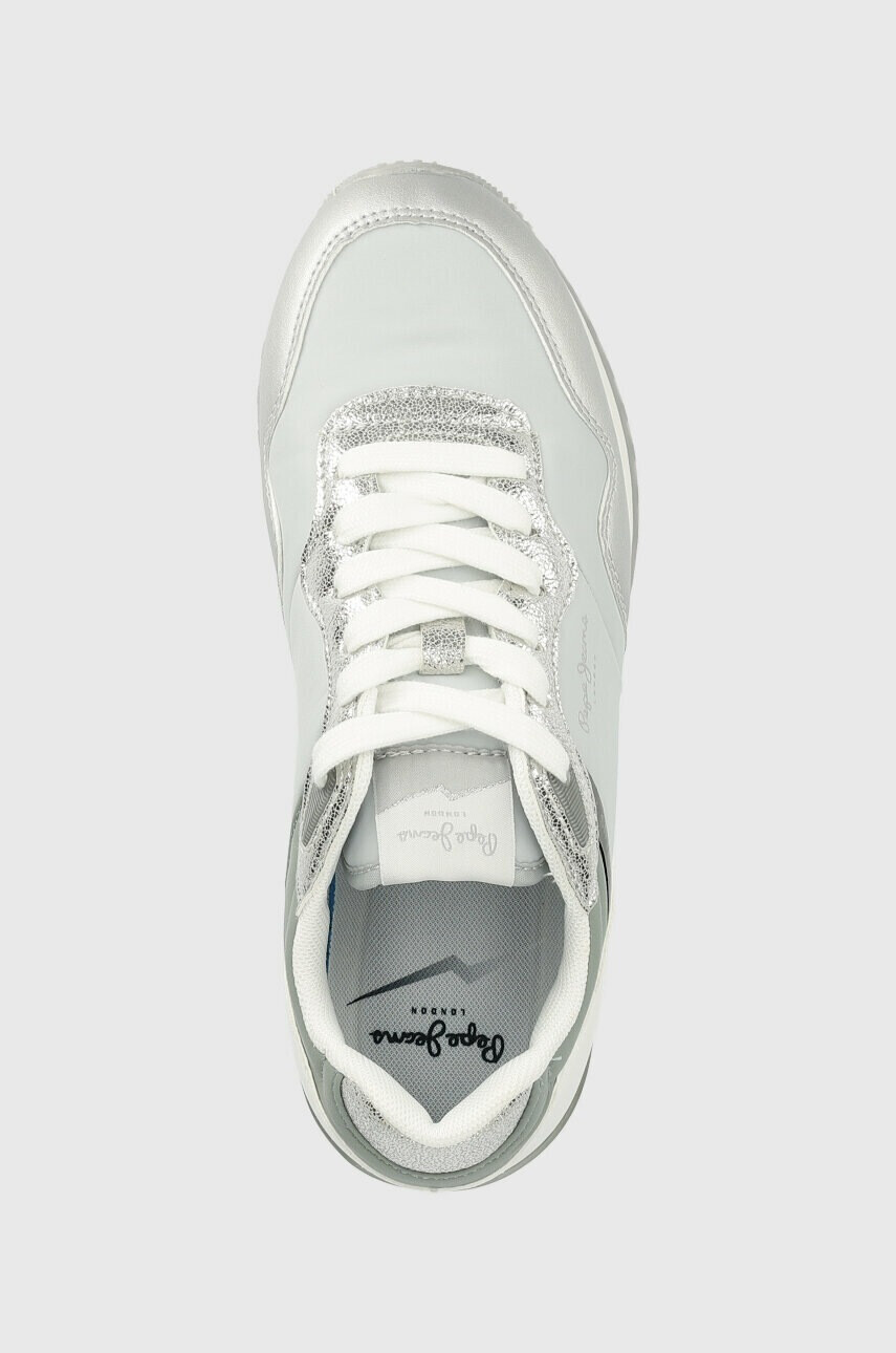 Pepe Jeans Маратонки LONDON в сребристо PLS31463 - Pepit.bg