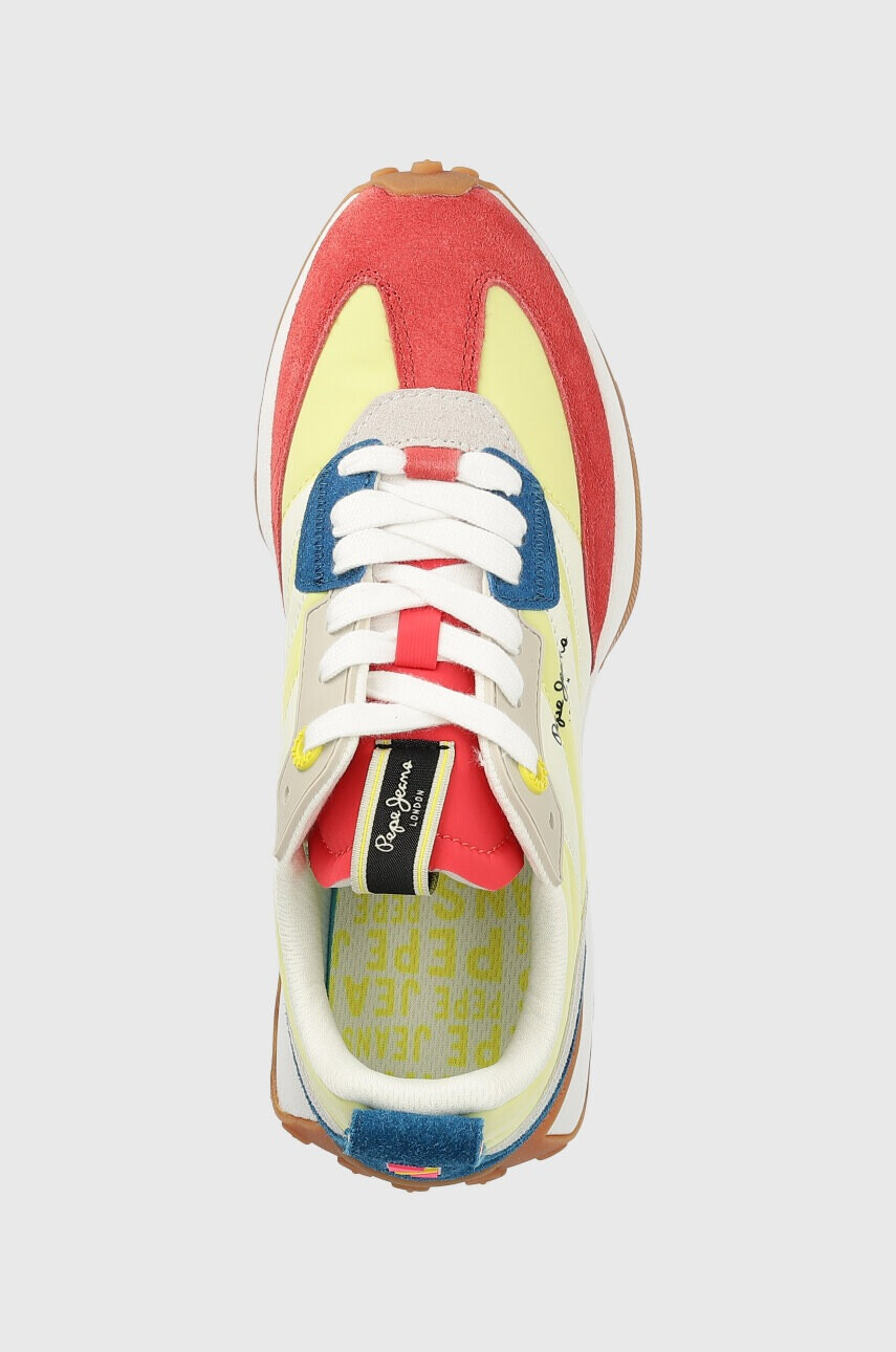 Pepe Jeans Маратонки LUCKY в жълто PLS31485 - Pepit.bg