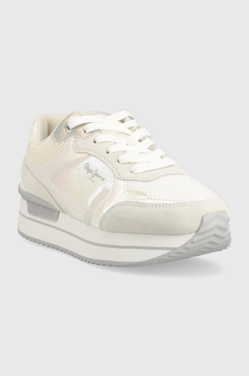 Pepe Jeans Маратонки RUSPER в бяло PLS31478 - Pepit.bg