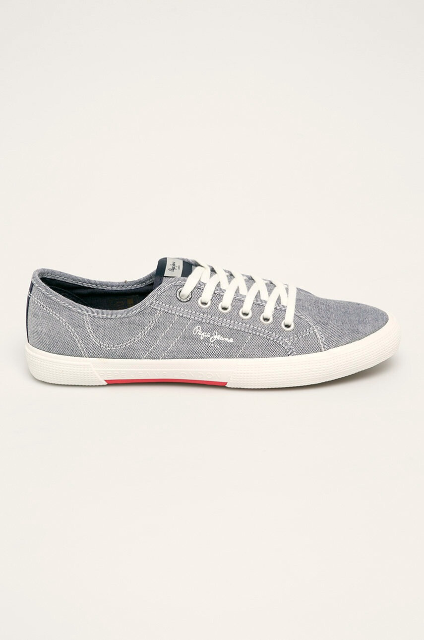 Pepe Jeans Ниски кецове Aberman Smart Chambray - Pepit.bg