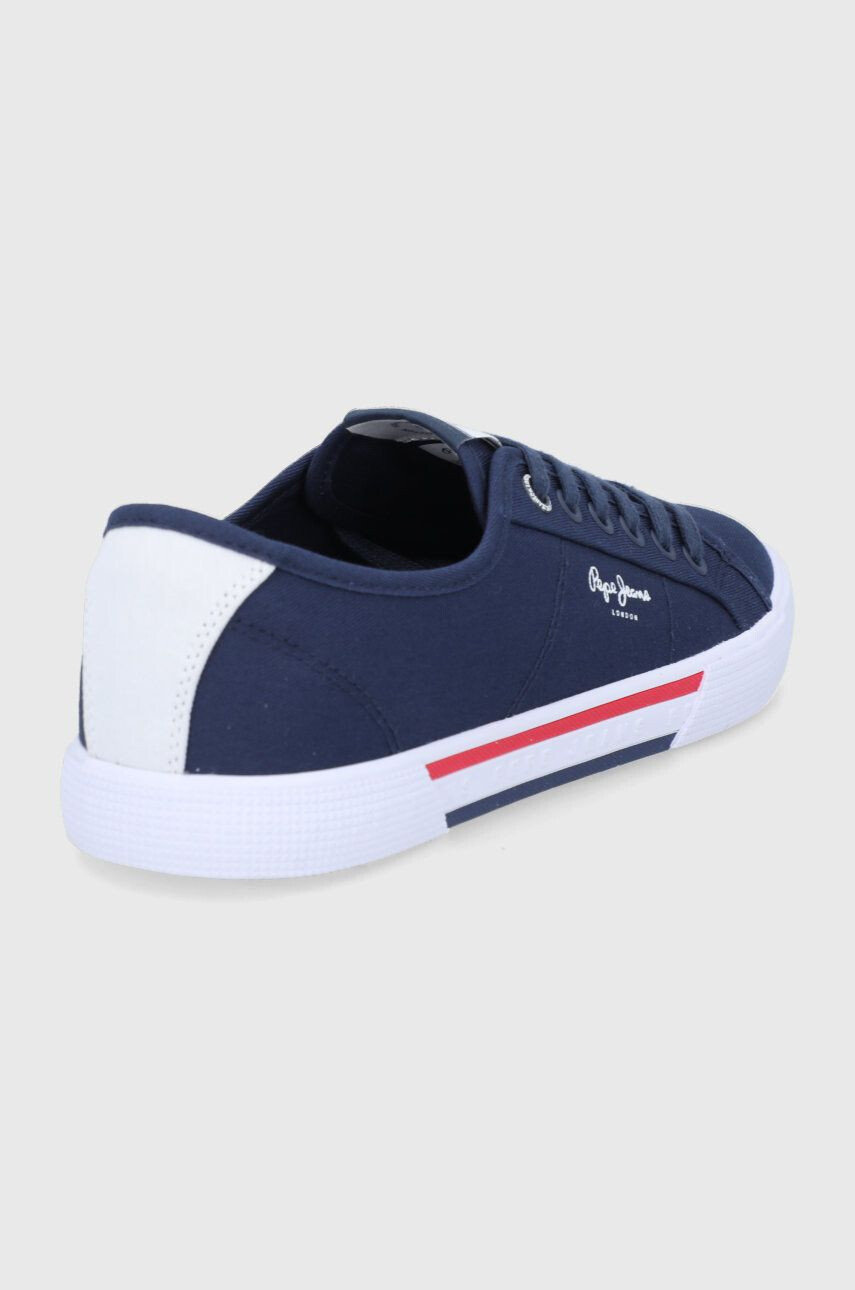 Pepe Jeans Ниски кецове Brady Men Basic мъжки в тъмносиньо - Pepit.bg