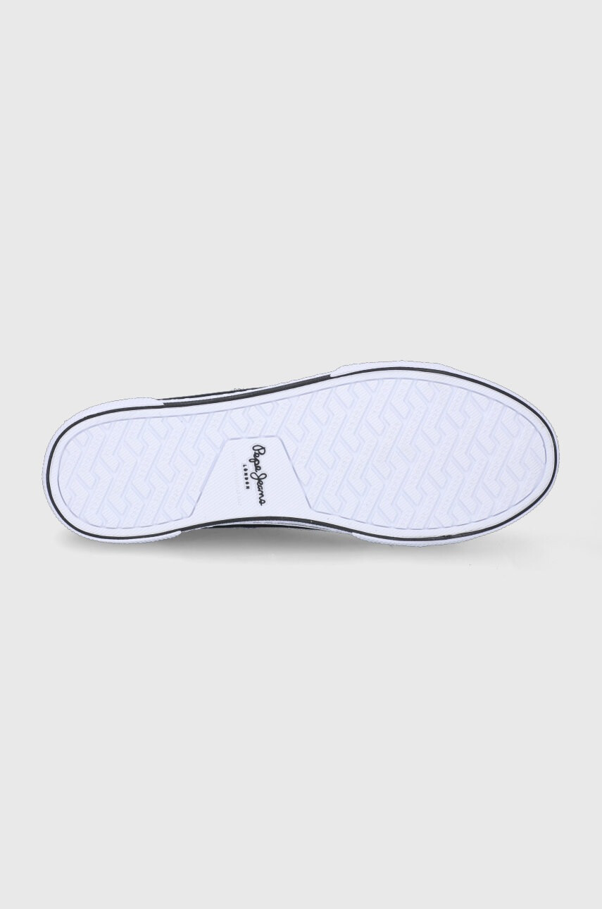 Pepe Jeans Ниски кецове Brady Men Basic мъжки в черно - Pepit.bg