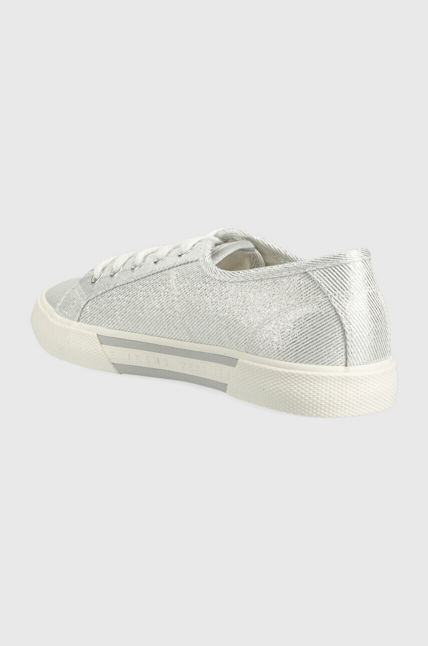 Pepe Jeans Ниски кецове BRADY в сребристо PLS31439 - Pepit.bg