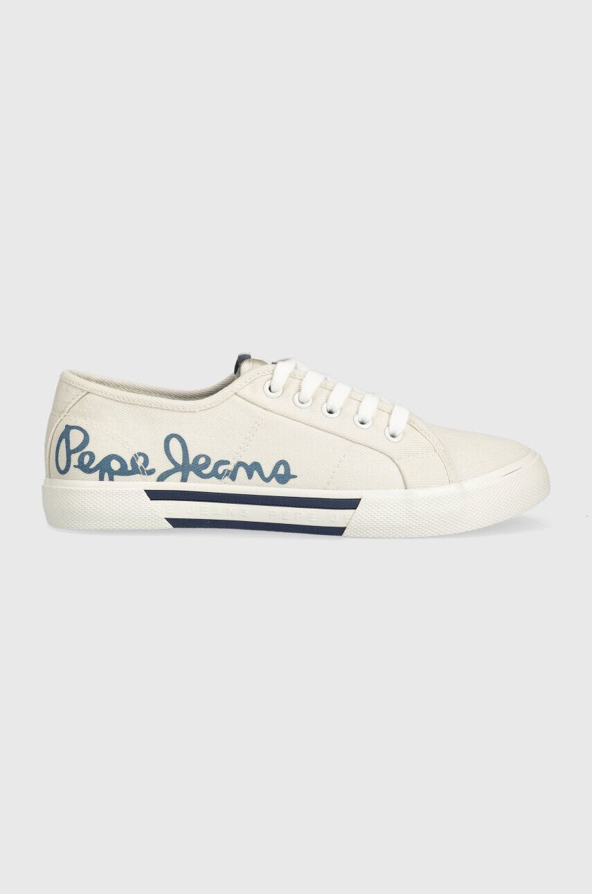 Pepe Jeans Ниски кецове BRADY в бежово PLS31438 - Pepit.bg