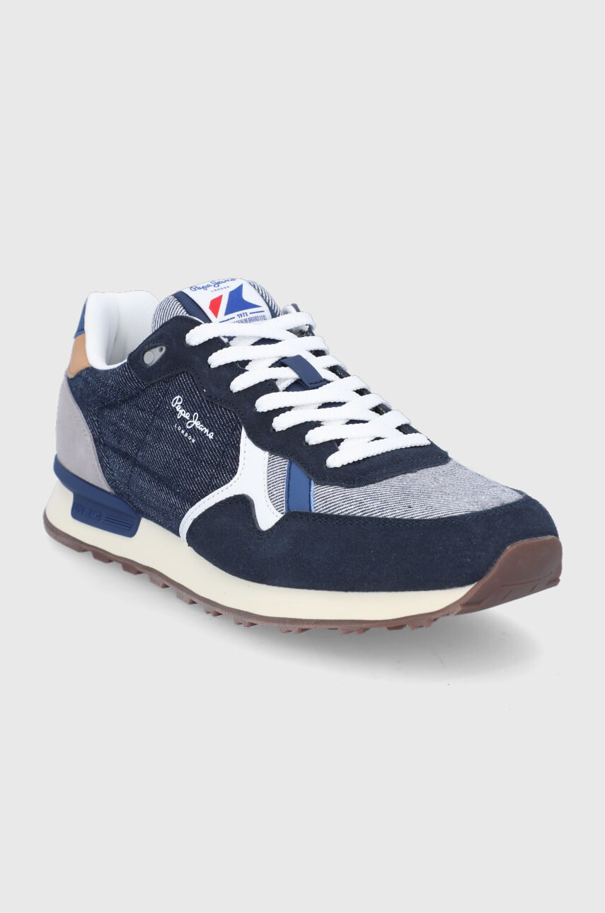 Pepe Jeans Обувки Britt Man Jeans - Pepit.bg