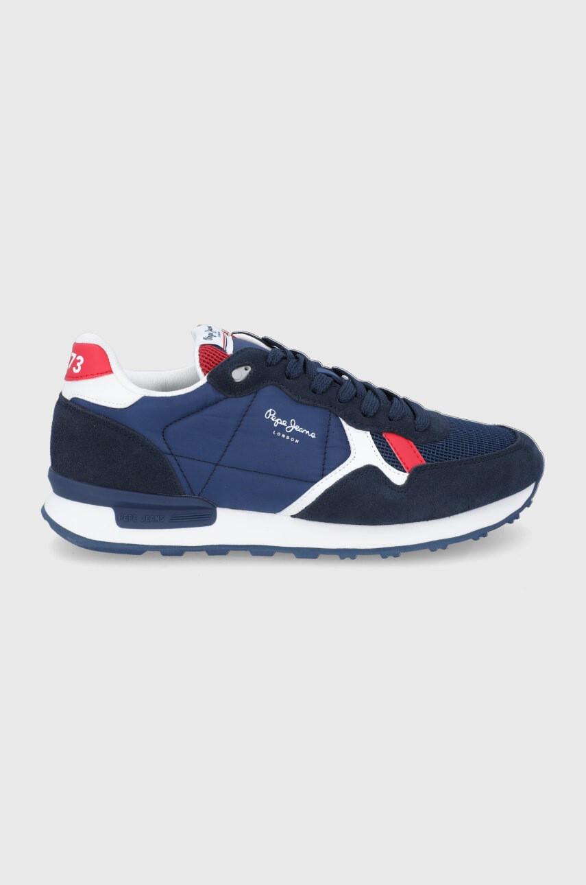 Pepe Jeans Обувки в тъмносиньо - Pepit.bg