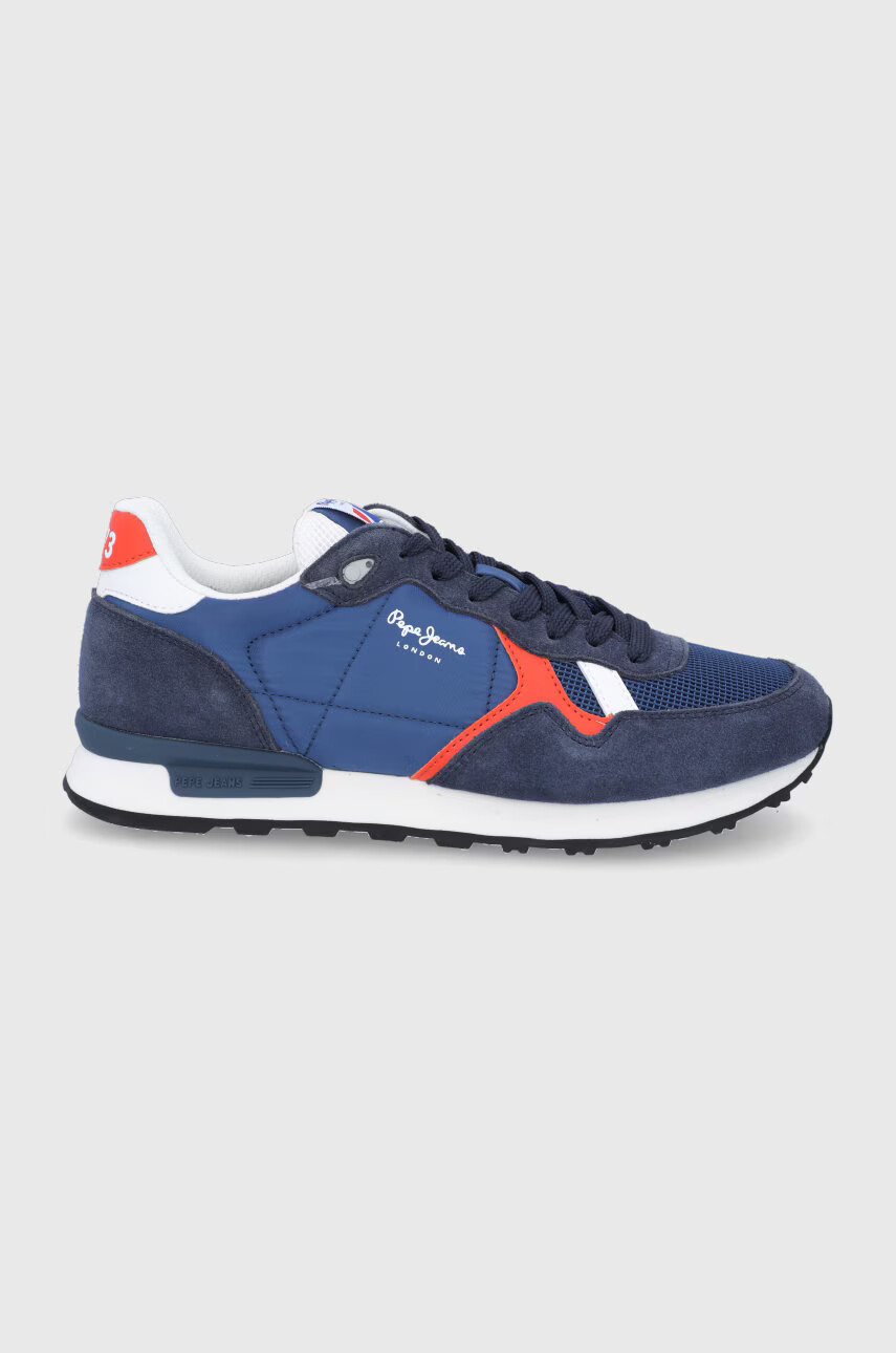 Pepe Jeans Обувки Britt Man Studio в тъмносиньо - Pepit.bg