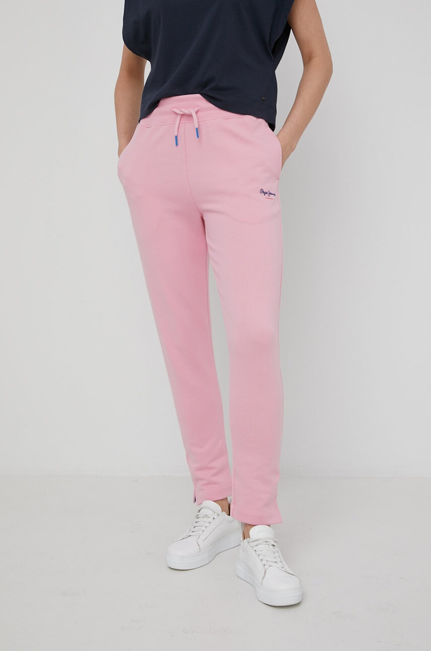 Pepe Jeans Памучен панталон Calista Pants - Pepit.bg