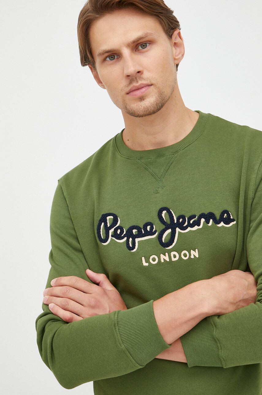 Pepe Jeans Памучен суичър - Pepit.bg