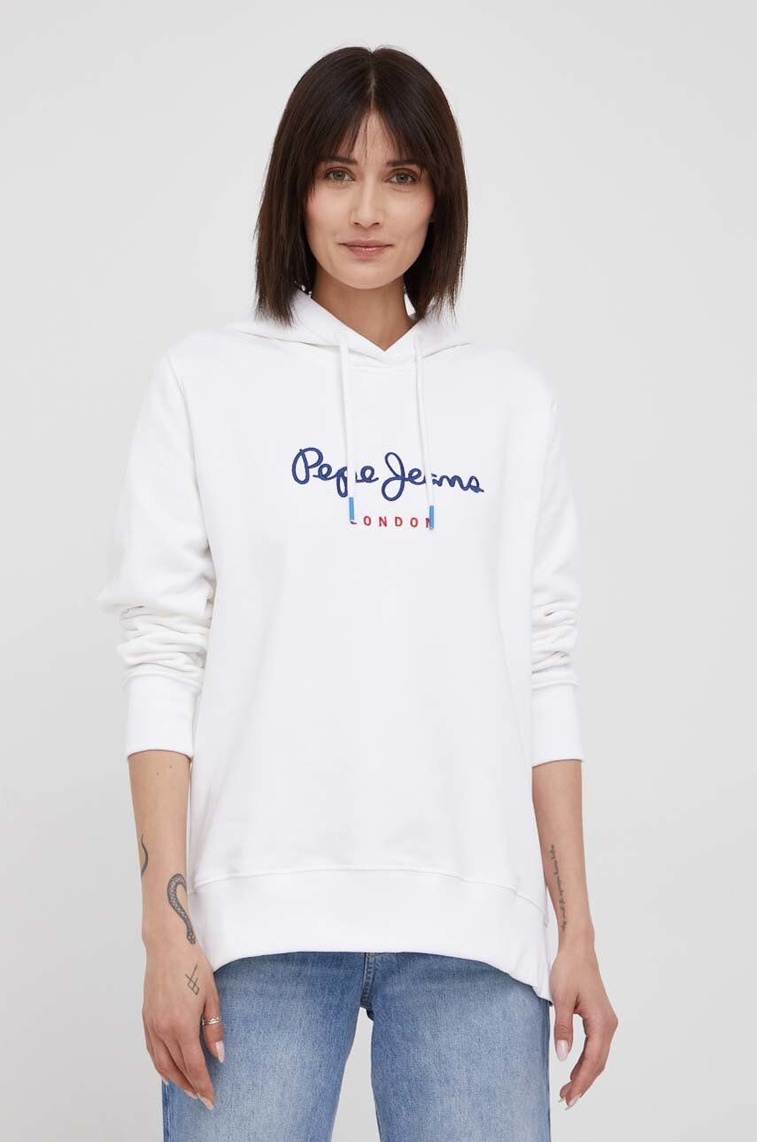 Pepe Jeans Памучен суичър Calista Hoodie - Pepit.bg