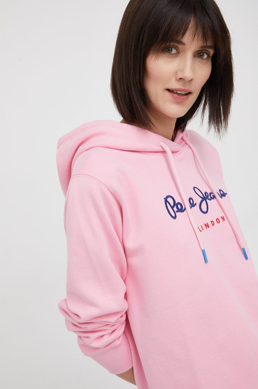 Pepe Jeans Памучен суичър Calista Hoodie - Pepit.bg