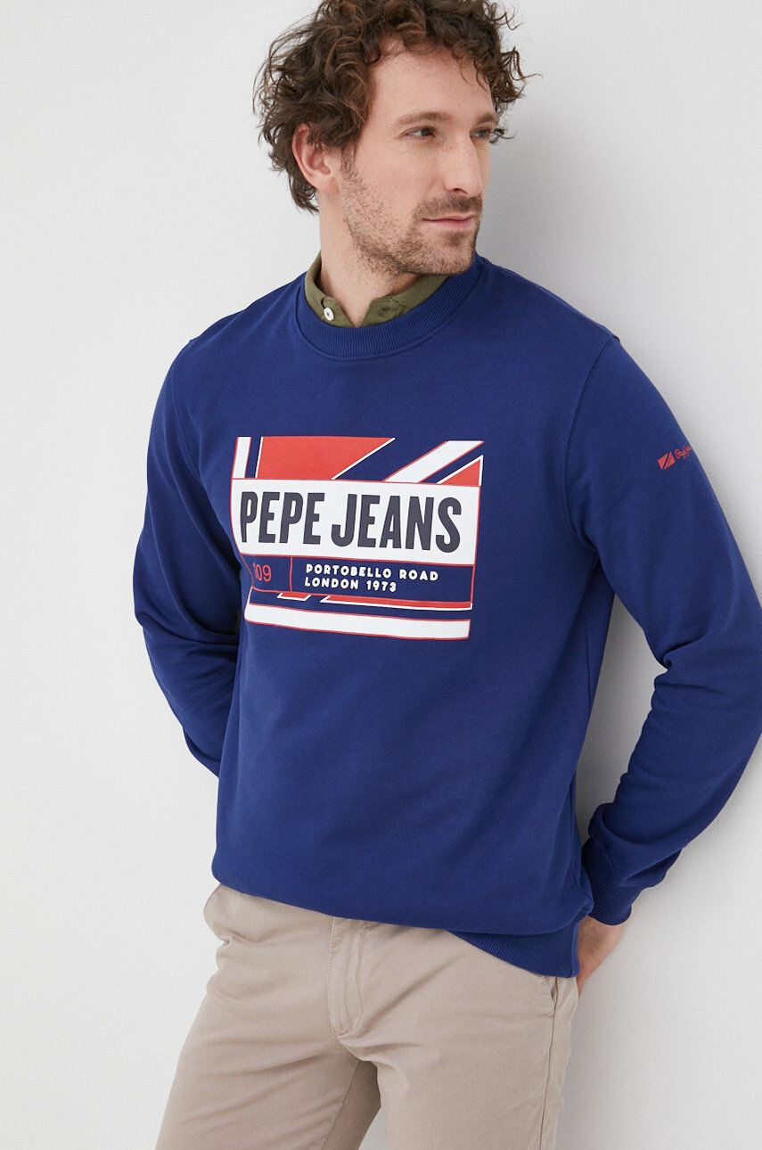 Pepe Jeans Памучен суичър Dev - Pepit.bg