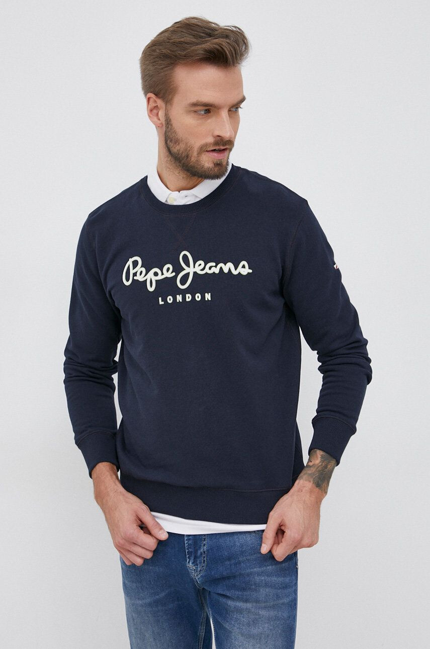 Pepe Jeans Памучен суичър George - Pepit.bg