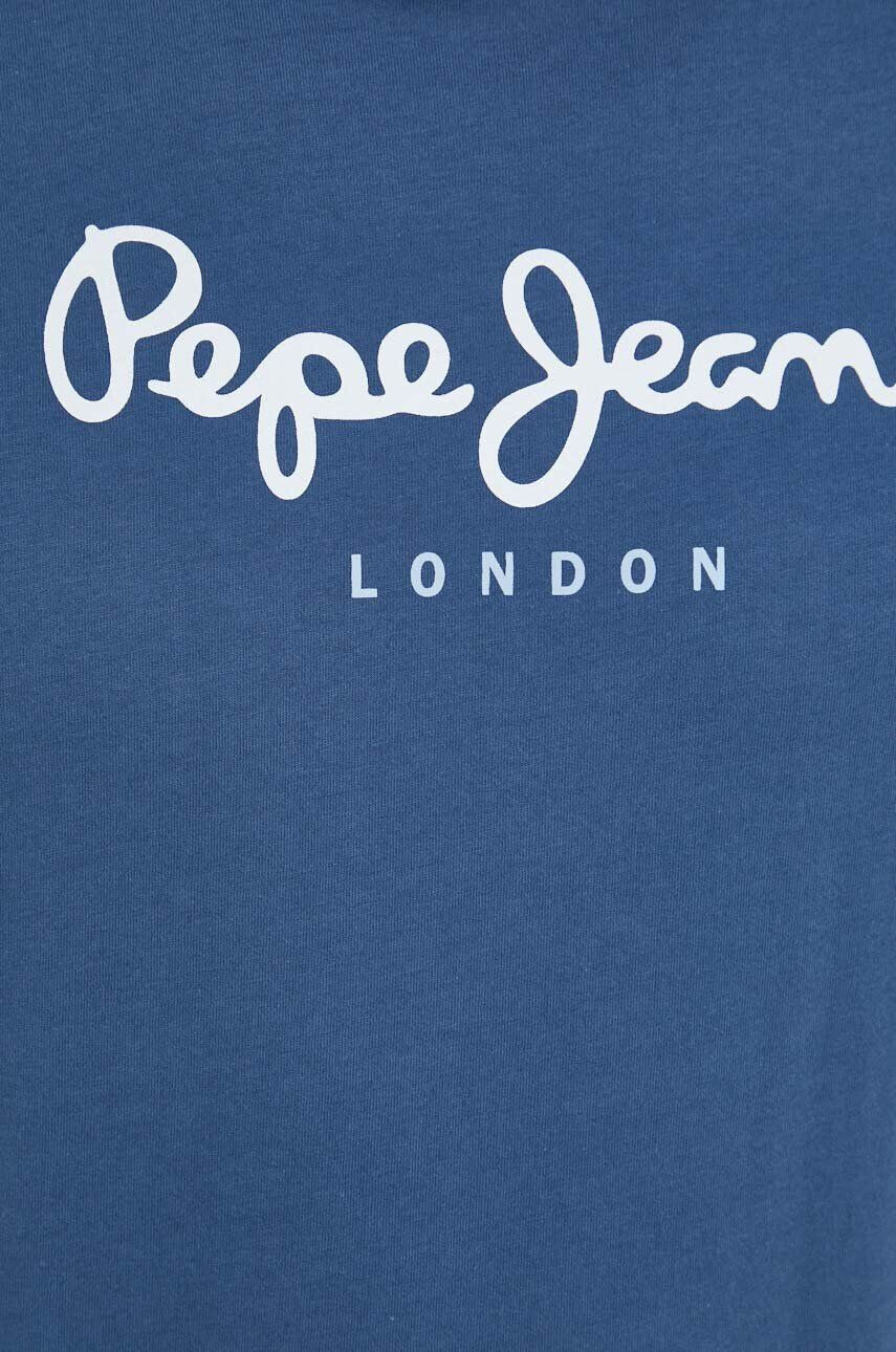 Pepe Jeans Памучна блуза с дълги ръкави Eggo - Pepit.bg