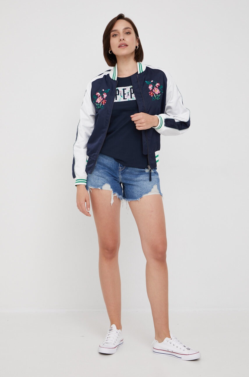 Pepe Jeans Памучна тениска - Pepit.bg
