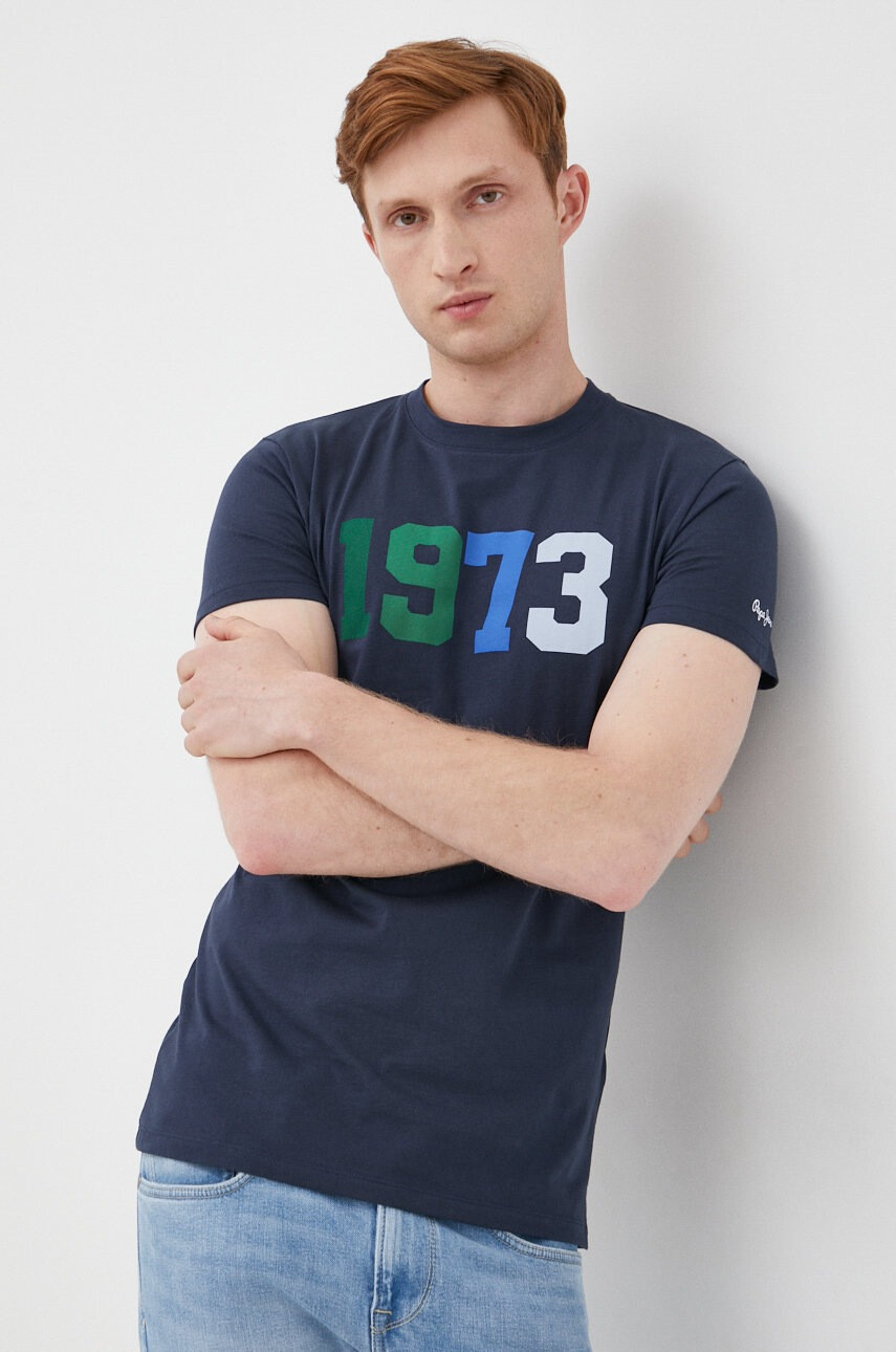 Pepe Jeans Памучна тениска - Pepit.bg