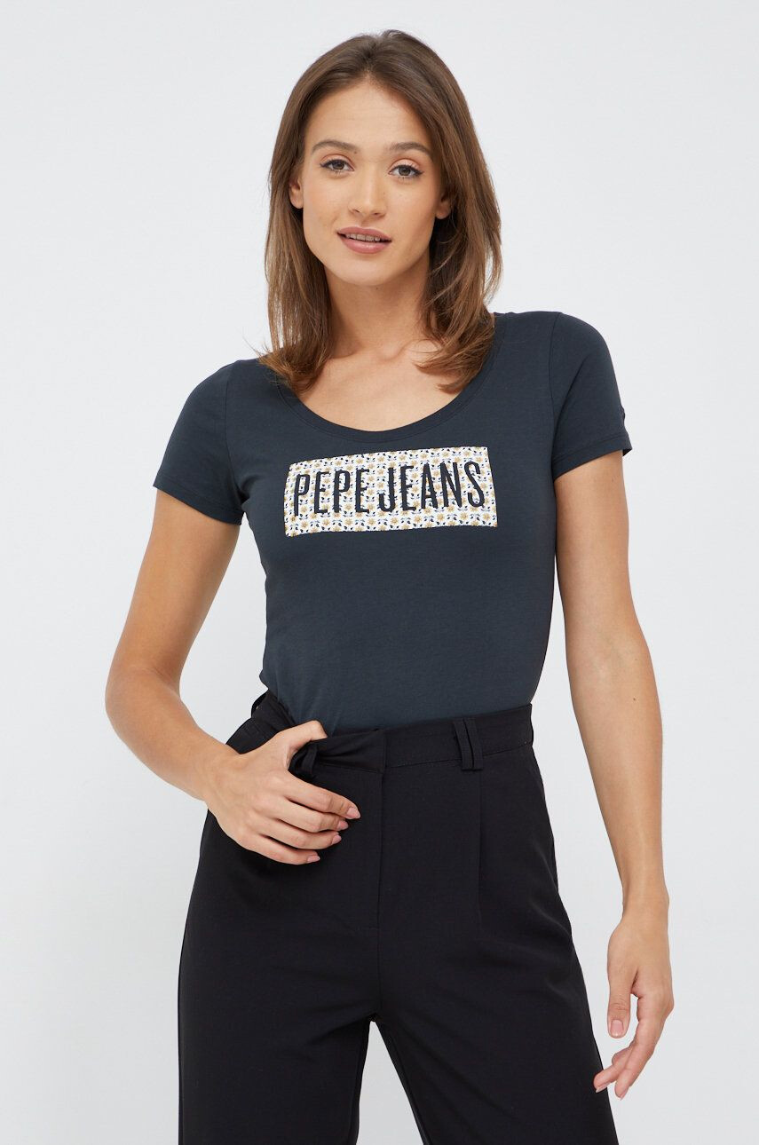 Pepe Jeans Памучна тениска - Pepit.bg