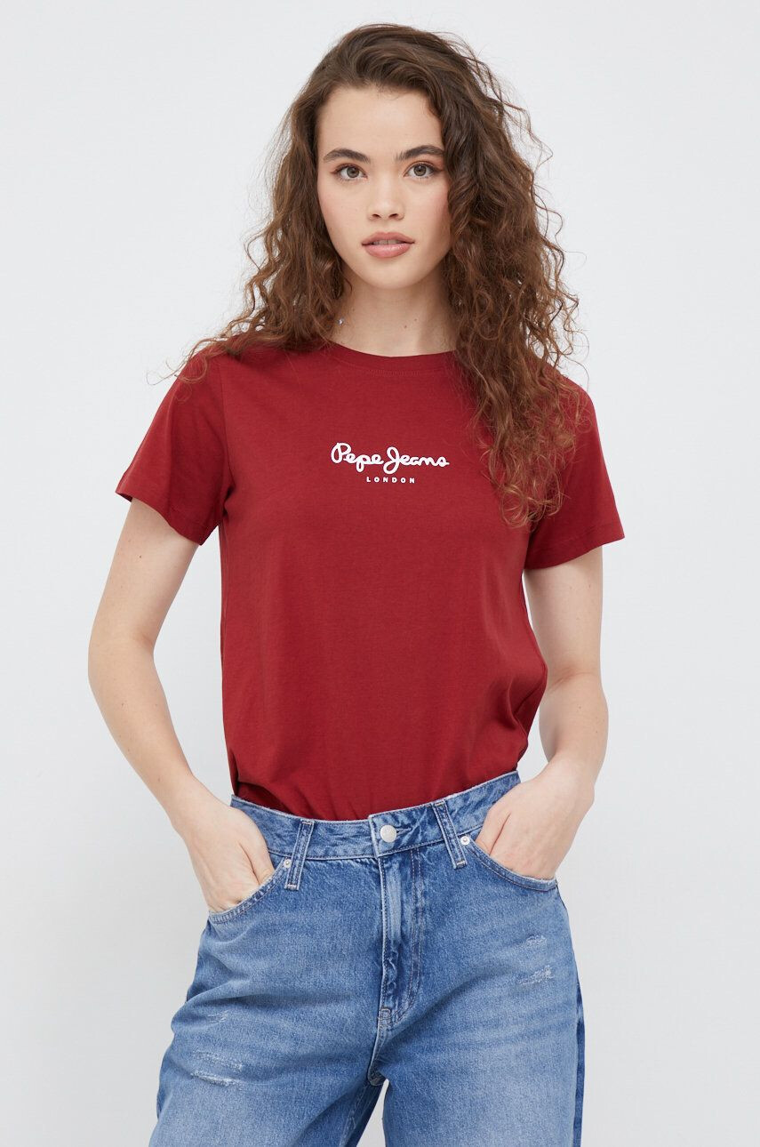 Pepe Jeans Памучна тениска - Pepit.bg