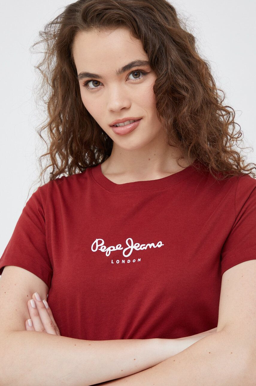 Pepe Jeans Памучна тениска - Pepit.bg