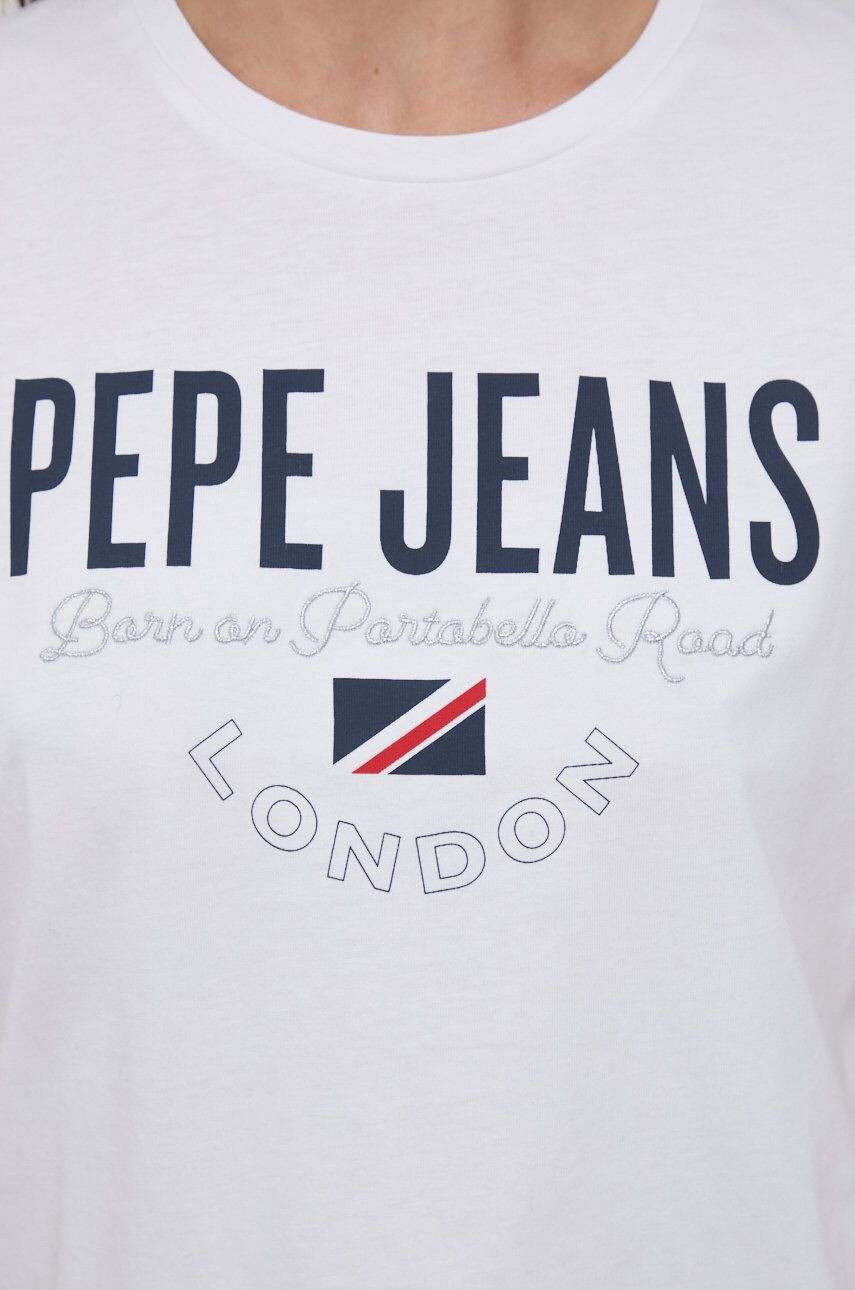 Pepe Jeans Памучна тениска - Pepit.bg